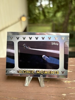2025 Topps Chrome Disney Iconic Moments WALL-E And EVE s Space Walk IM-13