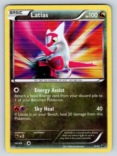 Holofoil Latias 9/20 Dragon Vault HP