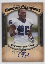 2014 Upper Deck Goodwin Champions Auto Giovani Bernard #A-GB Auto 0c6