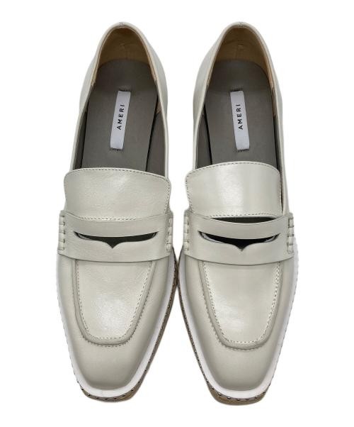 Ameri                    Studded coin loafers Lig… - image 5