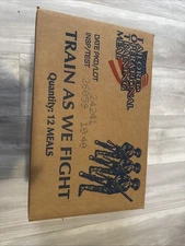 US Military MRE Case (12 Meals) Survival Food Rations TOTMs Emergency