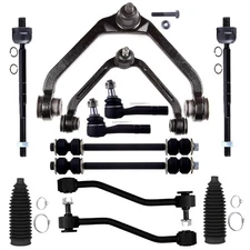 Front Tie Rod End Control Arm And Ball Joint Sway Bar Link For 98-01 Mazda B2500