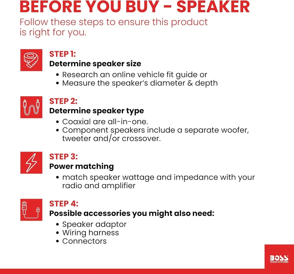 BOSS Audio Systems BRS69 6 x 9 Inch Replacement Car Door Speaker - 120 Watts...  - Image 3 of 4