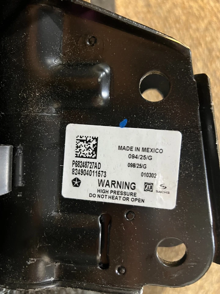 Puntal delantero izquierdo Mopar 68248727AD para Chrysler Pacifica 2017-2025 Foto 2 de 4