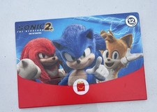 McDonald s Happy Meal 2022 sonic two the hedgehog toy New number 12 Christmas