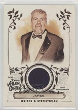 2018 Topps Allen & Ginter Full-Size Relics A Bill James #FSRA-BJ 2po