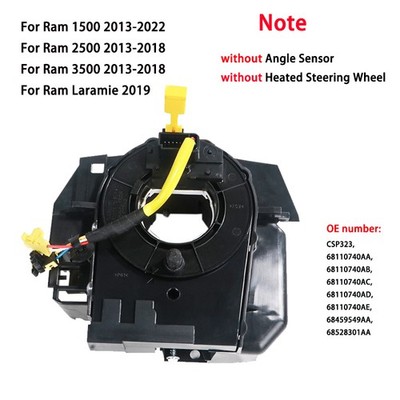 For 2013-2022 RAM 1500 Clock Spring Steering Wheel Spiral Cable Clockspring