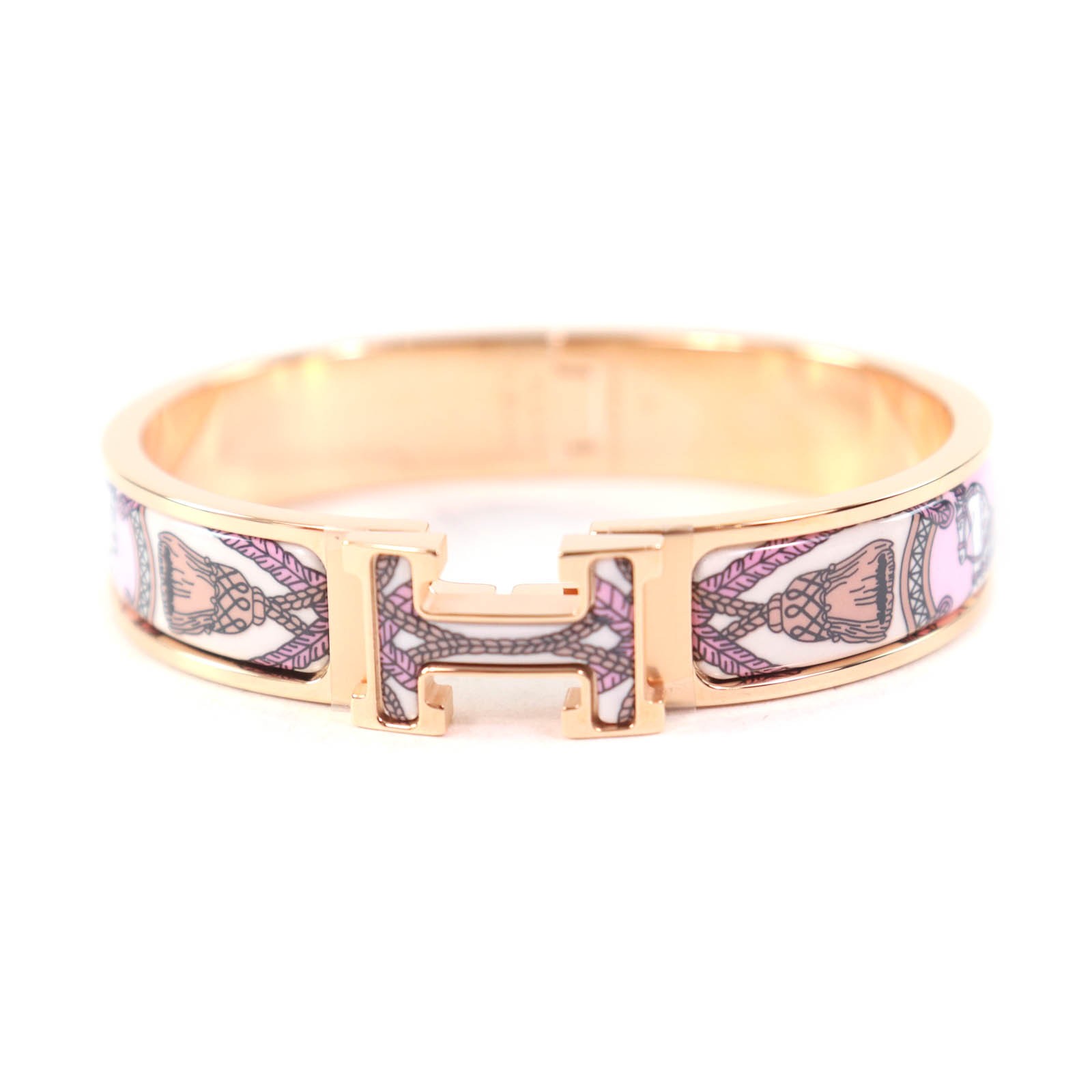 HERMES Click H Bangle Grand Apara Gold for Women-image