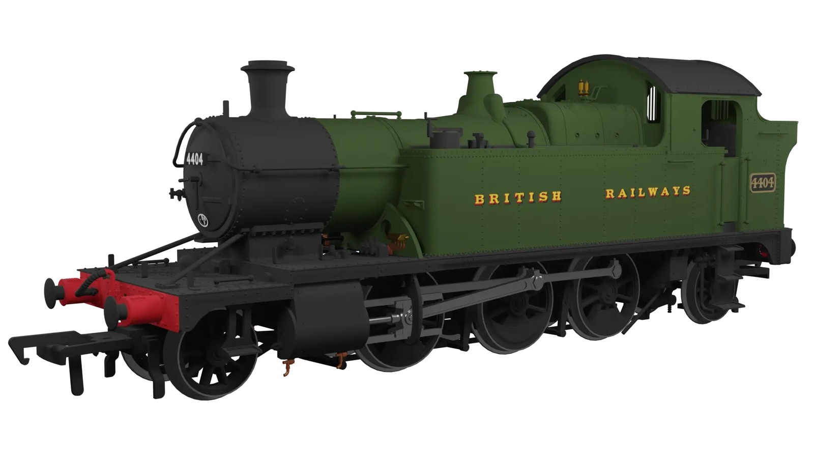 Rapido 951005 OO Gauge GW 44xx Prairie Tank 4404 GW Green British Railways