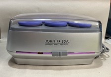 John Frieda Smooth Waves Body Shine 5 Jumbo 2" Velvet Rollers No Clips Works