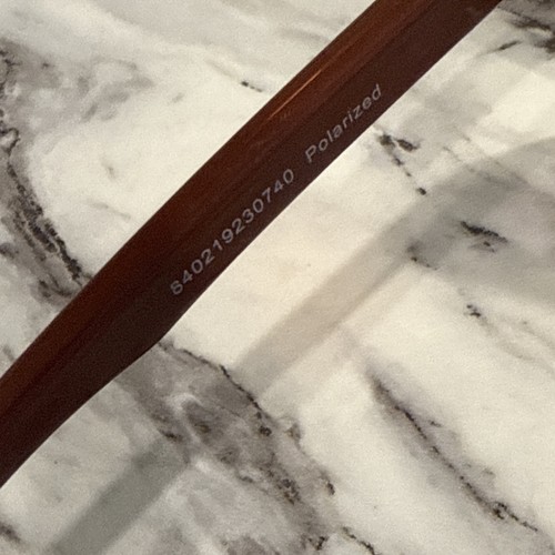 Occhiali da sole Prive Revaux Token polarizzati rosso maculato oversize - Foto 7 di 7