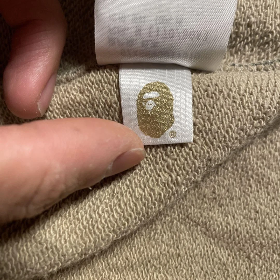 A BATHING APE (BAPE) Parka con cappuccio BAPE M squalo come nuovo raro scimmia
