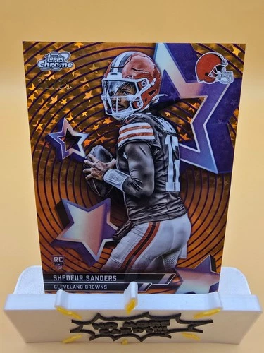 2025 Topps Cosmic Chrome Shedeur Sanders Base (RAW)