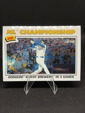 2026 Topps Heritage - NL Champions Los Angeles Dodgers #277 Chrome