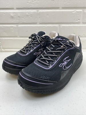 Gravity Defyer Gdefy Shoes Women's Size 9.5 Mighty Walking Sneakers Black Purple