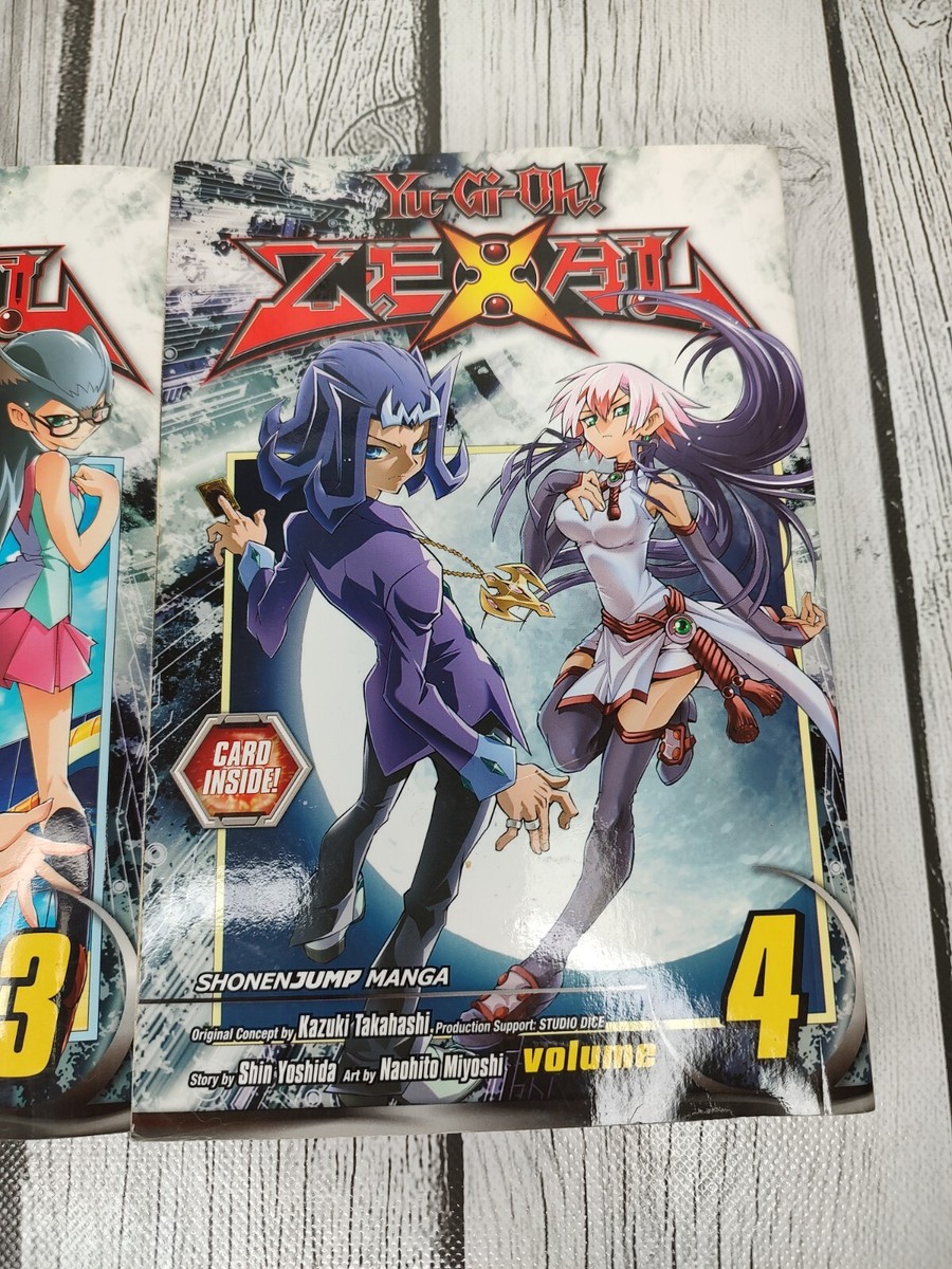 Yugioh Zexal Vol 1-4 Manga No Cards | eBay