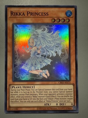 yugioh master duel rikka deck YUGIOH RIKKA PRINCESS (EFFECT) ASIA ENGLISH EDITION CR03-AE171 SUPER RARE