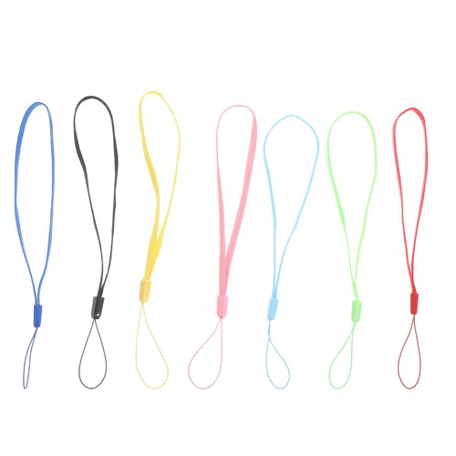 50 Pcs Phone Lanyard Mobile Cord Miss Wrist Colorful Flat Hand Badge - Zdjęcie 12 z 12