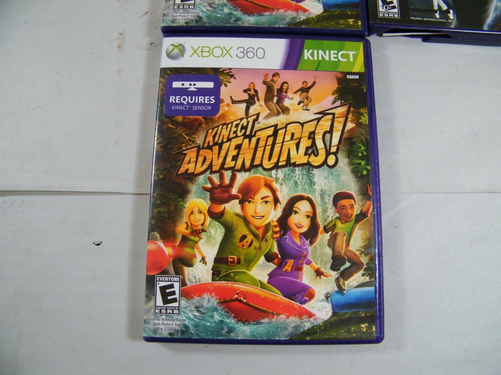 5) XBOX 360 KINECT GAMES MICHAEL JACKSON ADVENTURES HIP HOP JUST