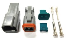 2-Pin Deutsch DT Waterproof Electrical Connector - Light Bars - Audio