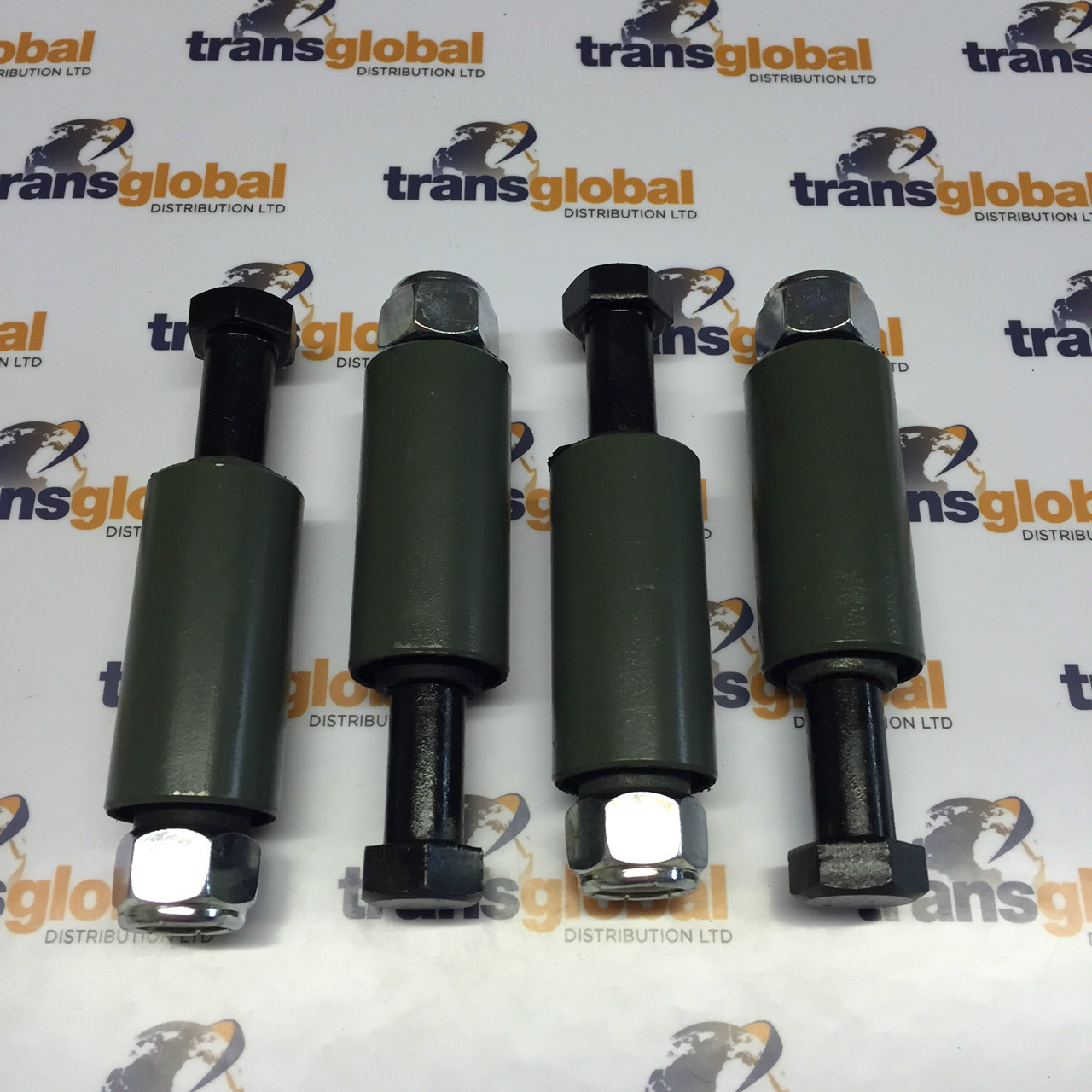 Rear Spring Suspension Shackle Bush Kit x4 for Land Rover Series 2 2a 3