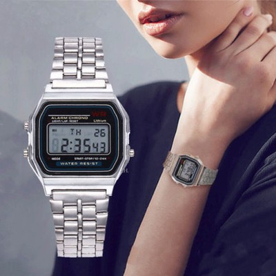 digital wrist stopwatch
