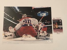 JSA Braden Holtby Signed 11x14 Photo COA Washington Capitals