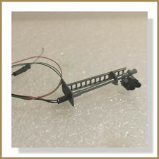 2 Aspect Oval LED Signal 36mm Painted Grey 12v (1pcs) - N Gauge