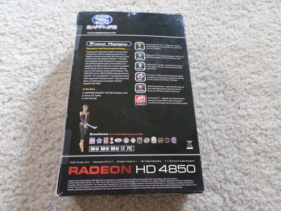 ASUS ATI Radeon HD 4850 (EAH4850/HTDI/512M/A) 512MB DDR3 SDRAM PCI Express x16 G - Image 2 of 4