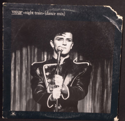 VISAGE Night Train Im Still Searching 12'' Single Vinyl LP 1982 Polygram Brit Pop