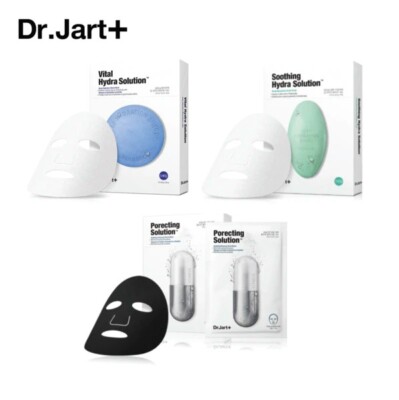 Dr.Jart+ Dermask Water Vital Mask Soothing Mask Porecting Solution Mask 5 sheets