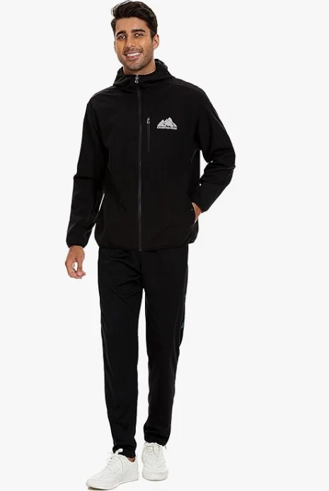 Conurbation Men's Lightweight Waterproof Rain Jacket Windbreaker with Hood - XL - Image 2 of 4