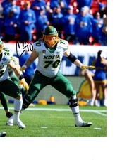 CODY MAUCH  NORTH DAKOTA STATE BISON SIGNED 8X10 PHOTO W/COA #3