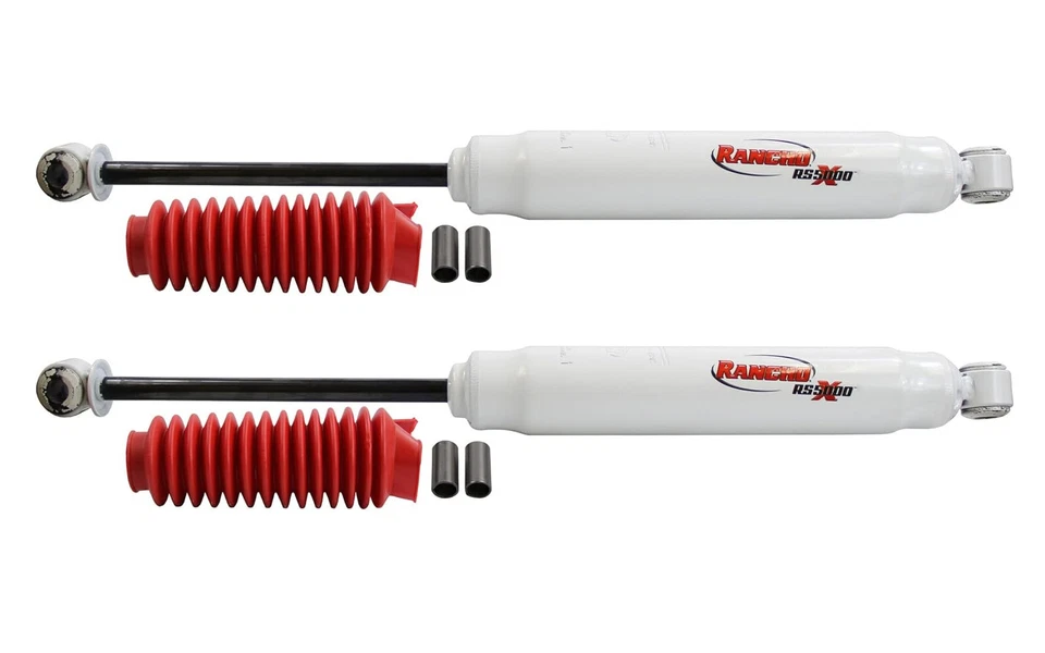 Rancho RS5000X Front & Rear Shocks Set for 05-16 Ford F-450 F-550 Super Duty - Imagem 3 de 4