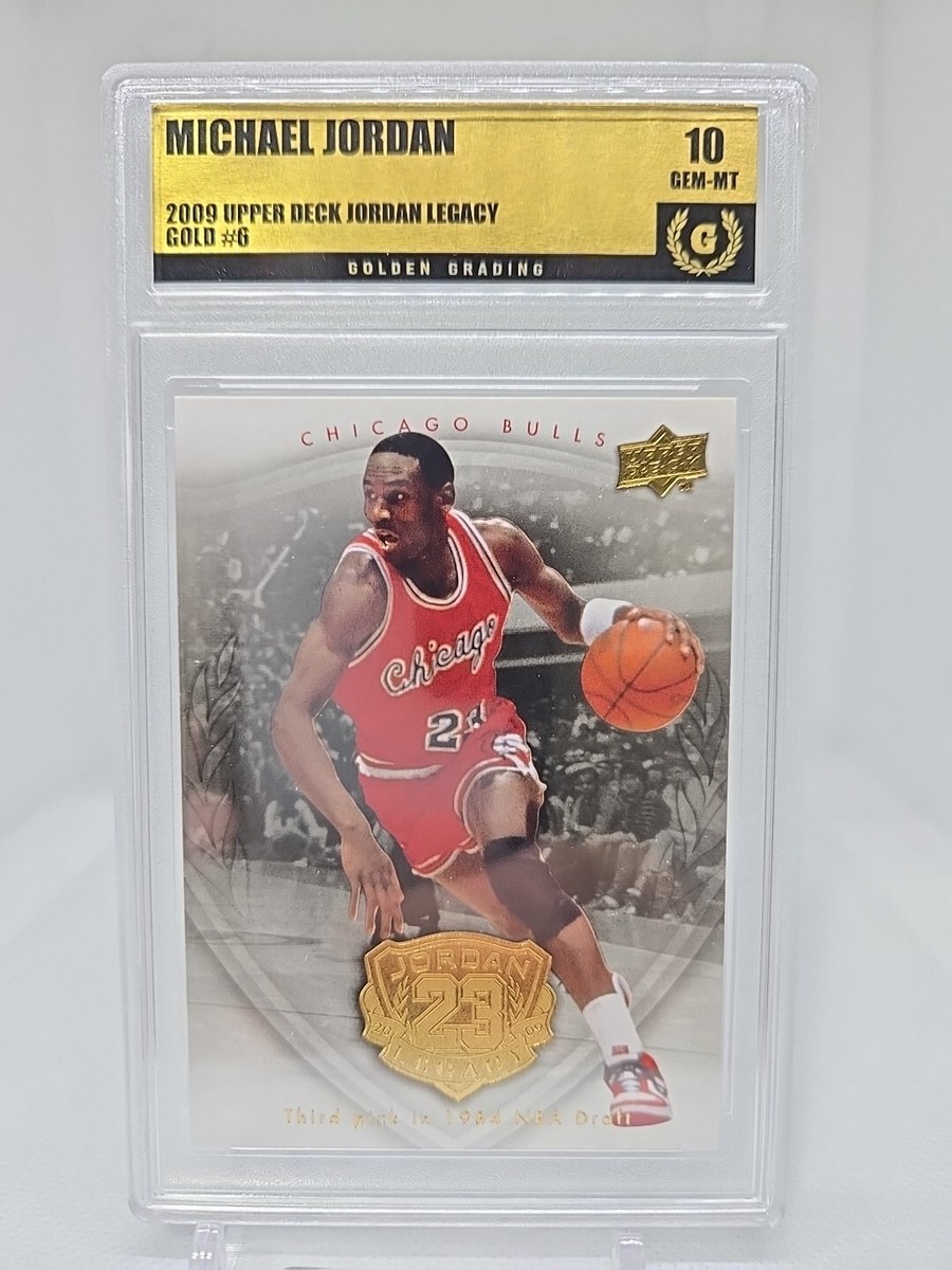 2009 Upper Deck Jordan Legacy Michael Jordan GOLD #6 Golden