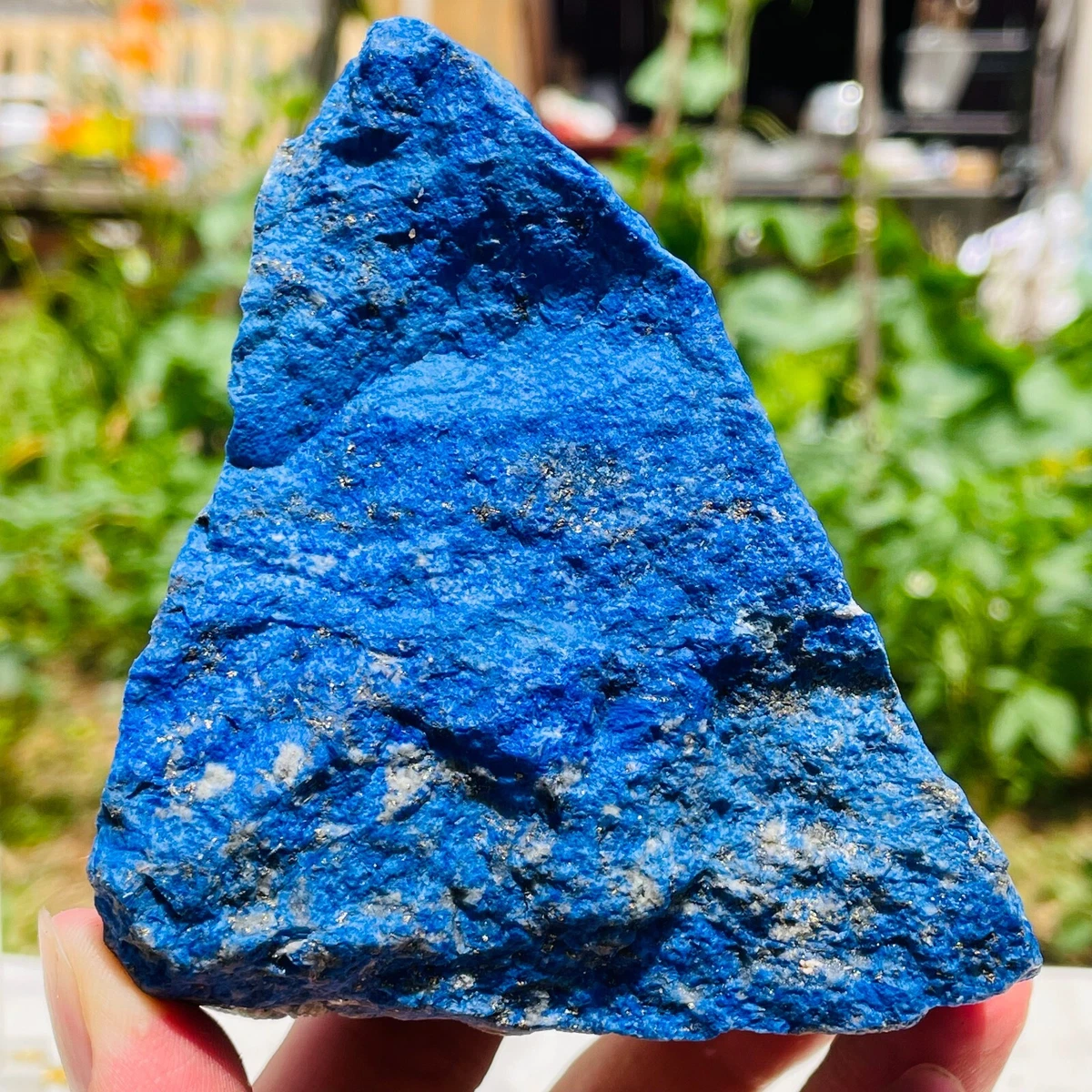661g Huge Lapis Lazuli Rock Crystal Gemstone Healing Rough Mineral
