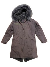 Jane And Tash Grey On Grey Darling Parka