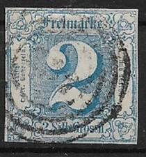 Thurn und Taxis  MiNr 30 gestempelt