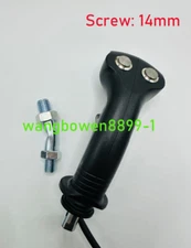 1pc excavator harvester modification Metal 2 button 3or4 line joystick handle