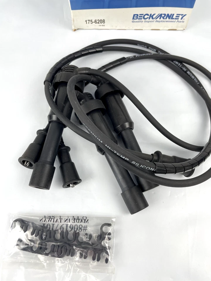 Juego de cables de bujía Beck Arnley 175-6208 BLUE THUNDER para 02-05 Kia Sedona 3,5 L Foto 4 de 4