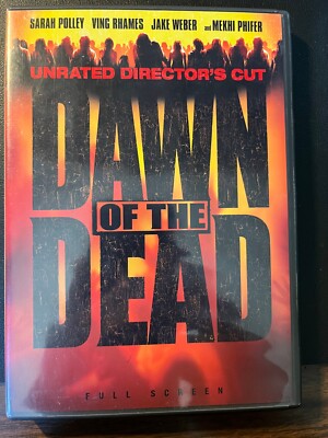 Dawn of the Dead (DVD, 2004, Unrated Directors Cut Full Frame) Sarah Polley Ving