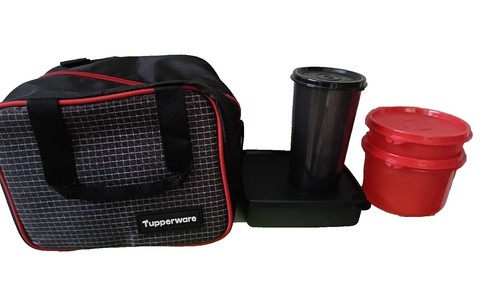 Boîte Déjeuner Tupperware Bento Avec Couvercle - Lunch Box Compartimentée