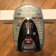 MONSTER 900 MAX 3D Ultra High Speed HDMI Cable HDTV 4' - 15.8 Gbps w/ EtherNet