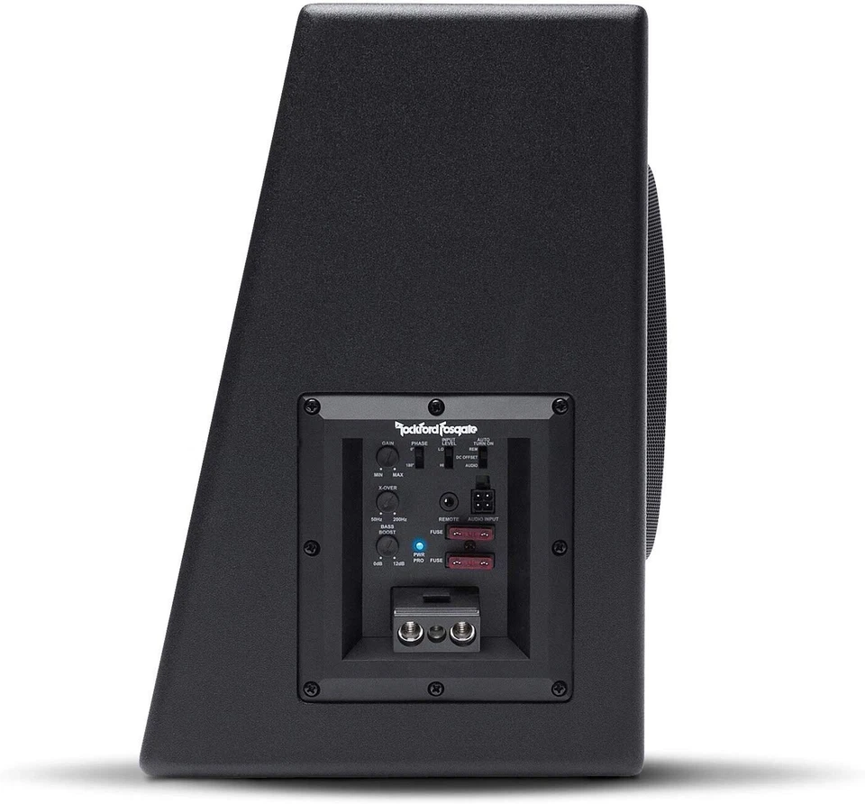 Rockford Fosgate Punch P300-10 300W Powered 10'' Subwoofer Sealed Enclosure - Image 2 of 4