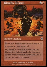 Magic the Gathering MTG Bloodfire Infusion (57) Apocalypse   LP
