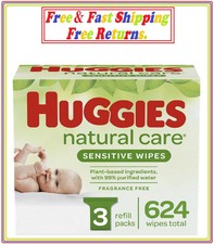 huggies natural care wipes 624