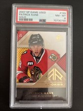 Patrick Kane 2007-08 SP Game Used Gold /50 Rookie PSA 8 POP 2!!!!! Blackhawks