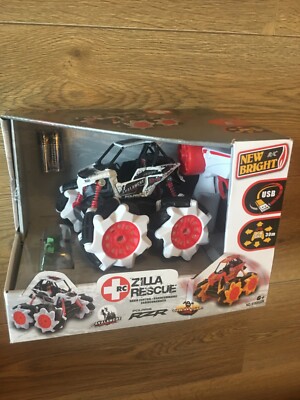 NEW BRIGHT (?)ラジコンセット New Bright RC Radio Control Zilla Avalanche Rescue Polaris RZR