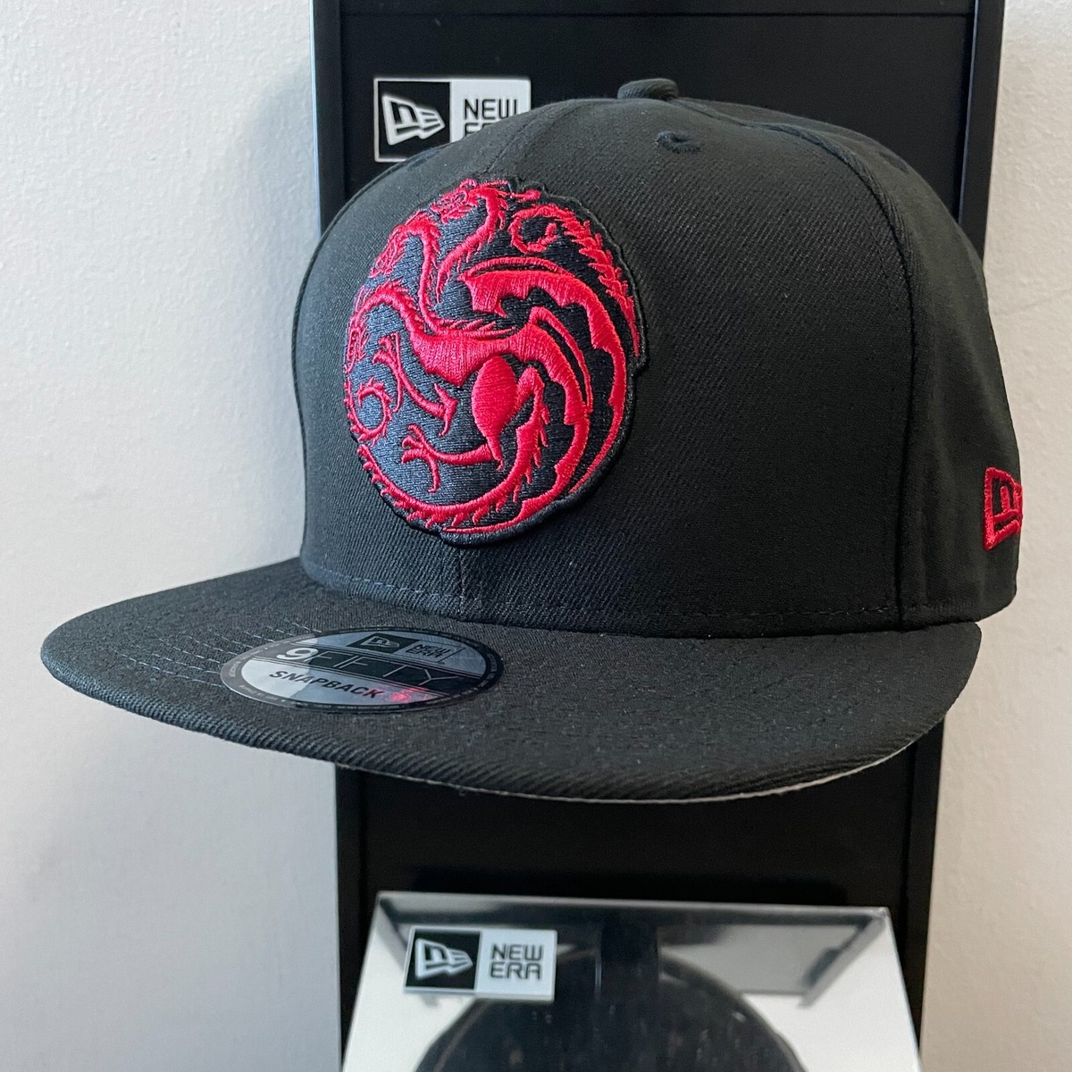 HBO Game of Thrones House Targaryen 9FIFTY Snapback New Era Cap Black