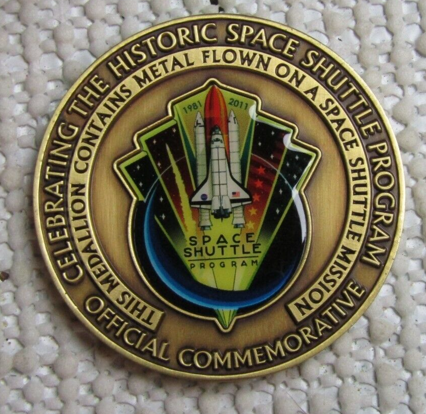 Space Shuttle Commemorative Medallion
